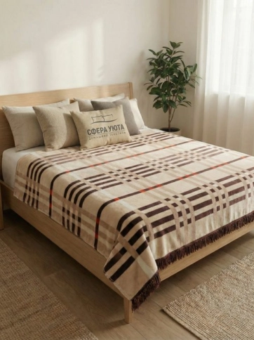 Плед "Venera"  200*220 см - арт. 203 фото 1